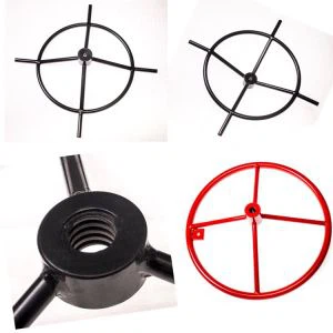 lodveida vārsts ar ratu rāmi